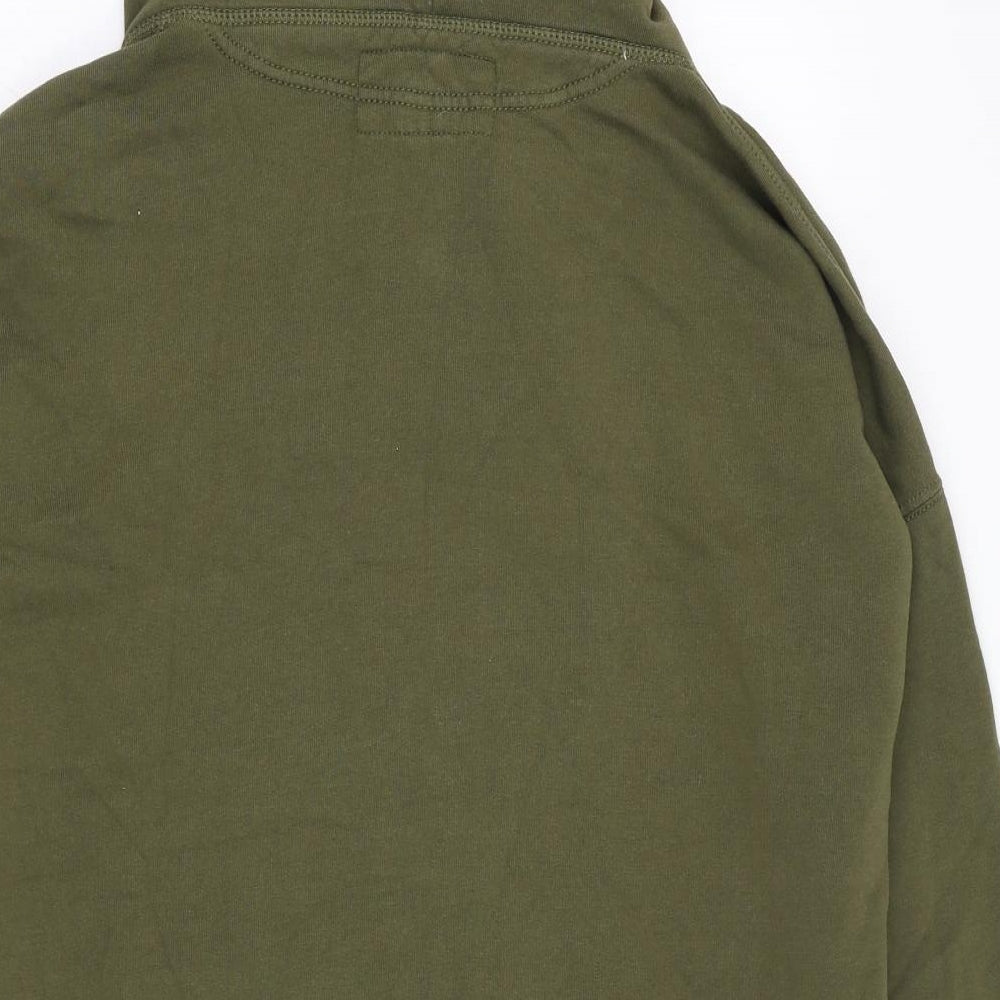 Ralph Lauren Mens Green  Cotton Pullover Hoodie Size L