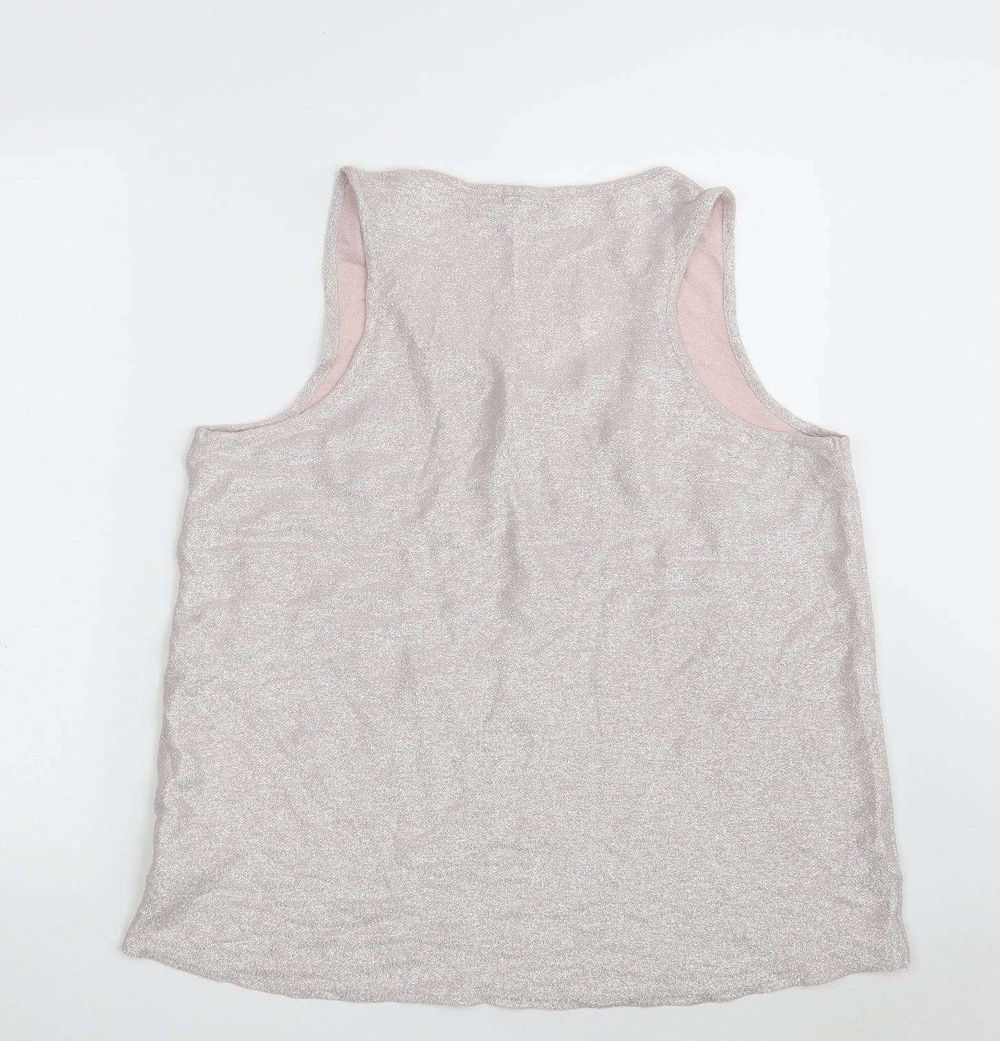 NEXT Womens Pink  Viscose Vest Sweatshirt Size 20