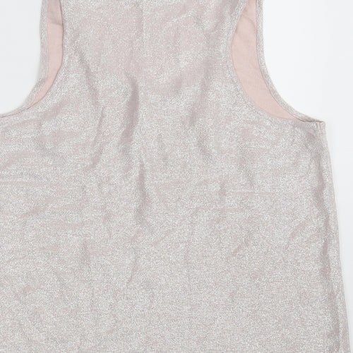 NEXT Womens Pink  Viscose Vest Sweatshirt Size 20