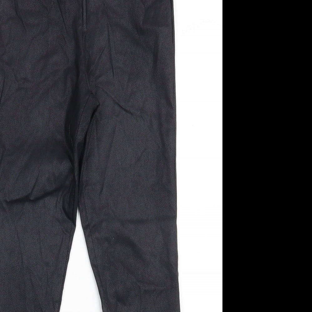 Papaya Womens Black  Viscose Jegging Leggings Size 12 L28 in