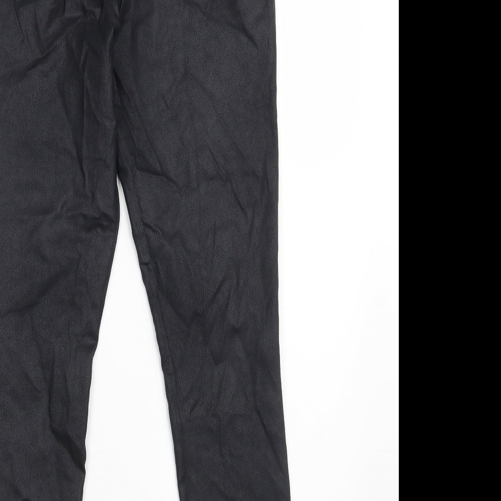 Papaya Womens Black  Viscose Jegging Leggings Size 12 L28 in