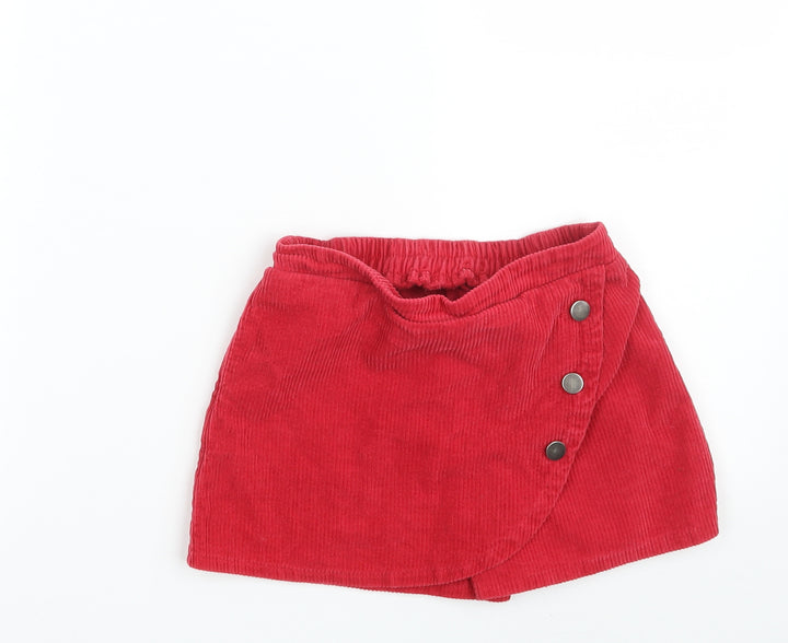 Nutmeg Girls Red  100% Cotton Mini Set Size 8-9 Years  Regular
