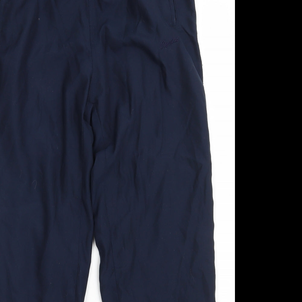 Olympus Womens Blue  Polyester Jogger Trousers Size 10 L27 in Regular