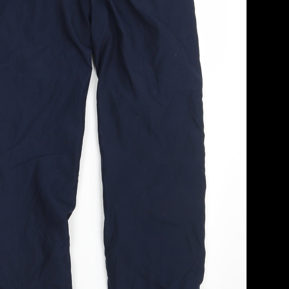 Olympus Womens Blue  Polyester Jogger Trousers Size 10 L27 in Regular