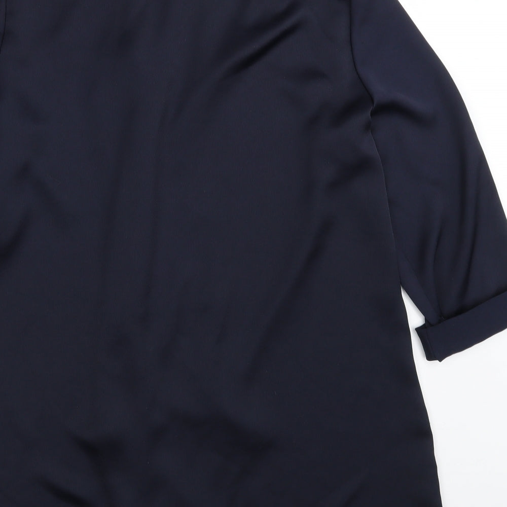 Atmosphere Womens Blue   Jacket  Size 12  Button