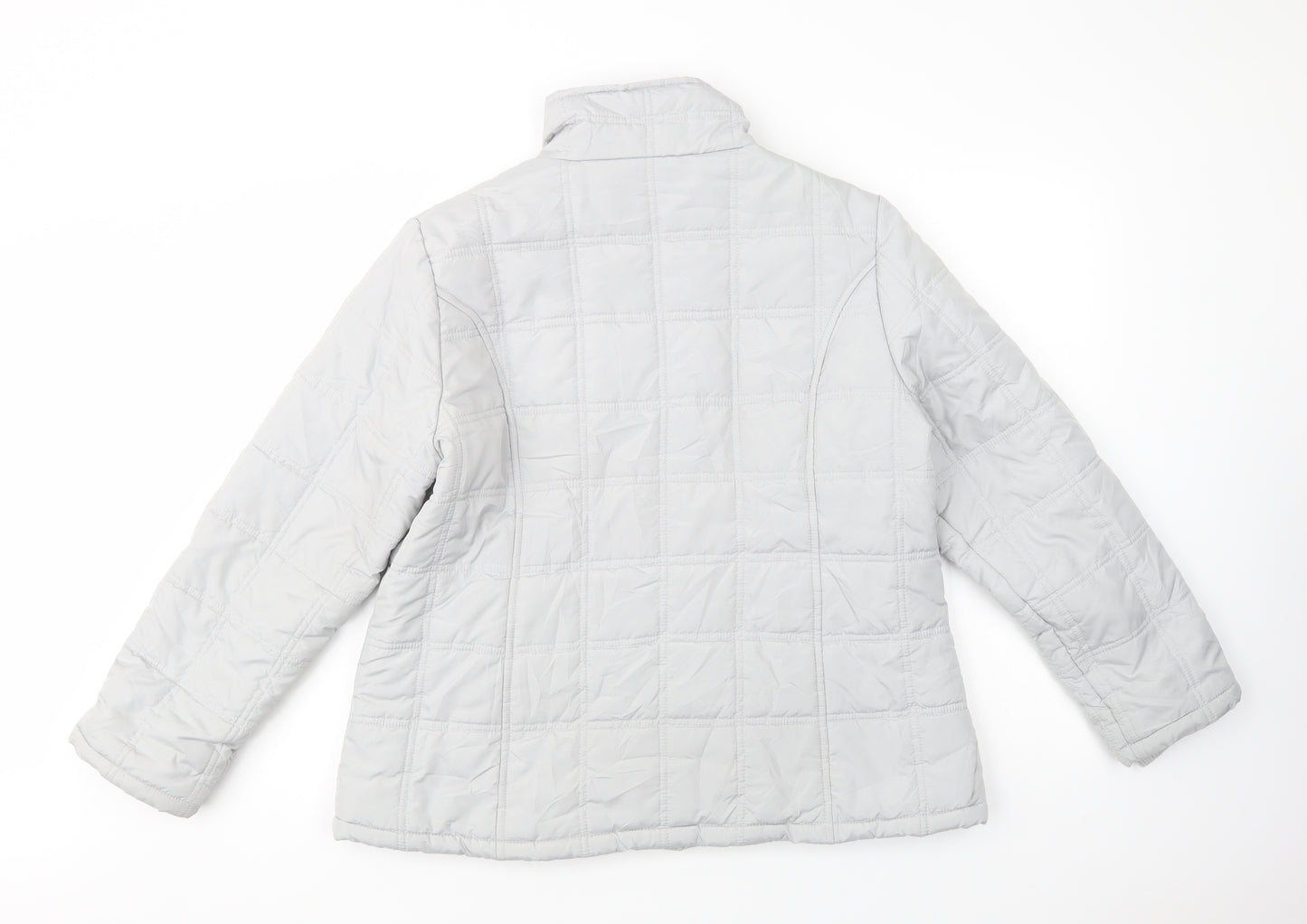 Annabelle Womens Grey   Quilted Jacket Size 18  Zip