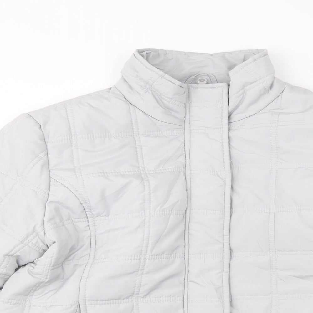 Annabelle Womens Grey   Quilted Jacket Size 18  Zip