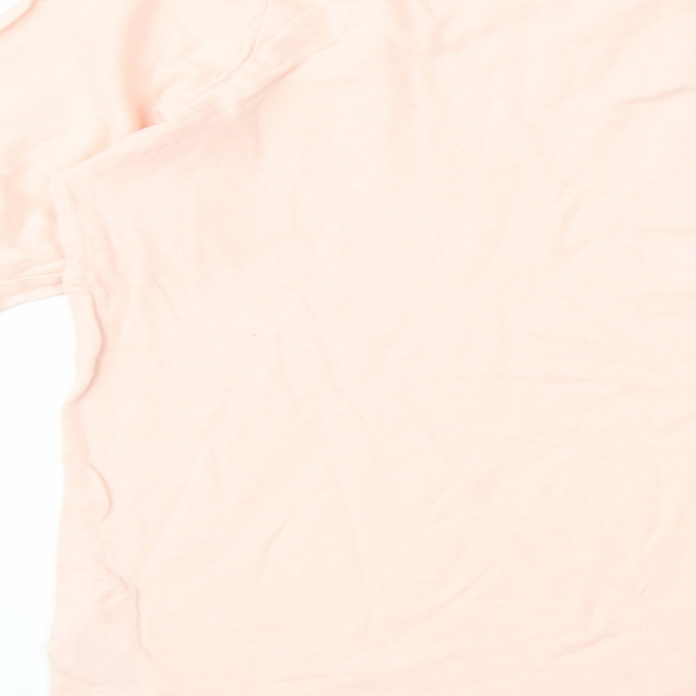 Primark Girls Pink  Cotton Pullover T-Shirt Size 13-14 Years Crew Neck Pullover - Believe In Yourself
