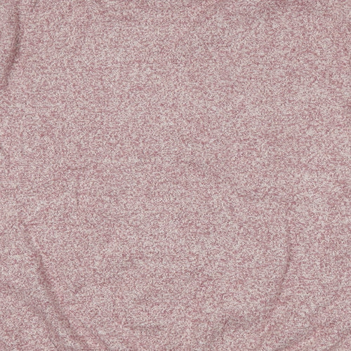 Burton Mens Pink Round Neck  Cotton Pullover Jumper Size M