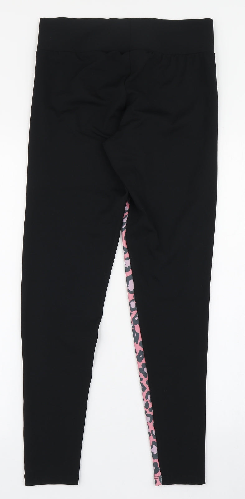 George Womens Black Animal Print Polyester Compression Leggings Size S L27.5 in Regular Pullover - Tickled Pink