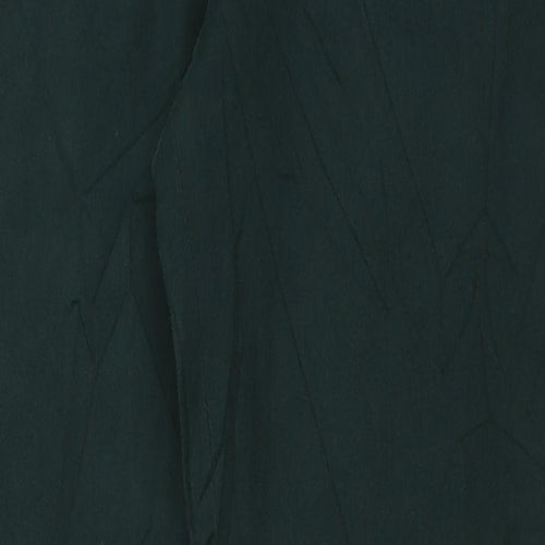 COS Womens Green  Cotton Trousers  Size 10 L28 in Regular Zip