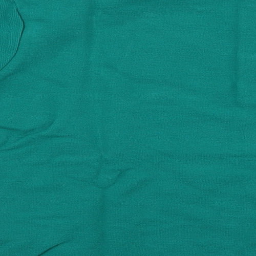 TU Boys Green  100% Cotton Basic Polo Size 7 Years Collared Button - 3 Pack