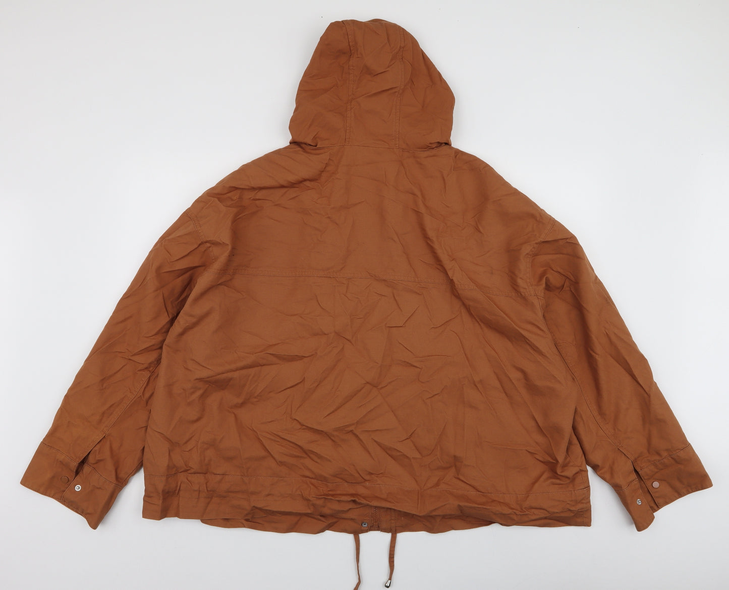 George Womens Brown   Parka Coat Size 2XL  Zip