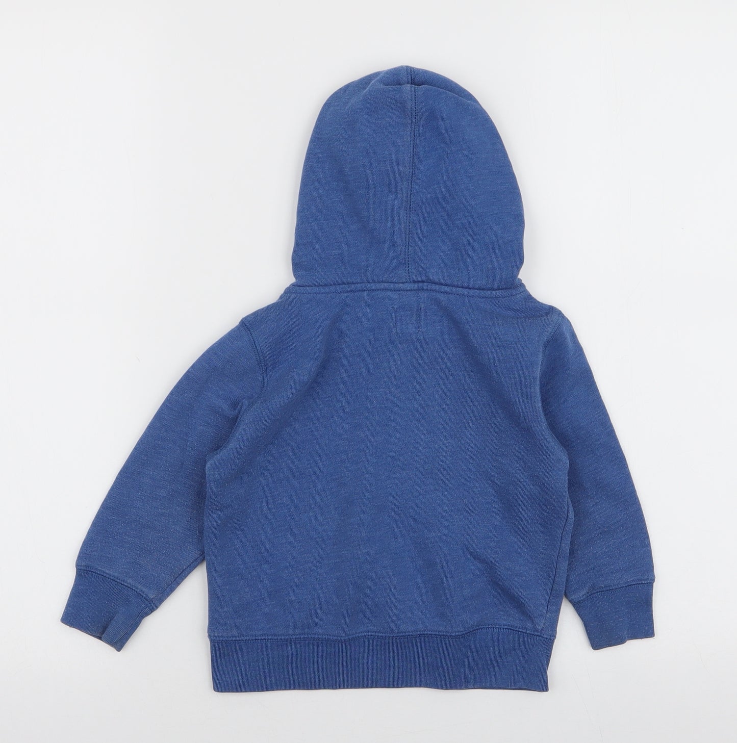 Gap Boys Blue  Cotton Pullover Hoodie Size 2 Years  Pullover