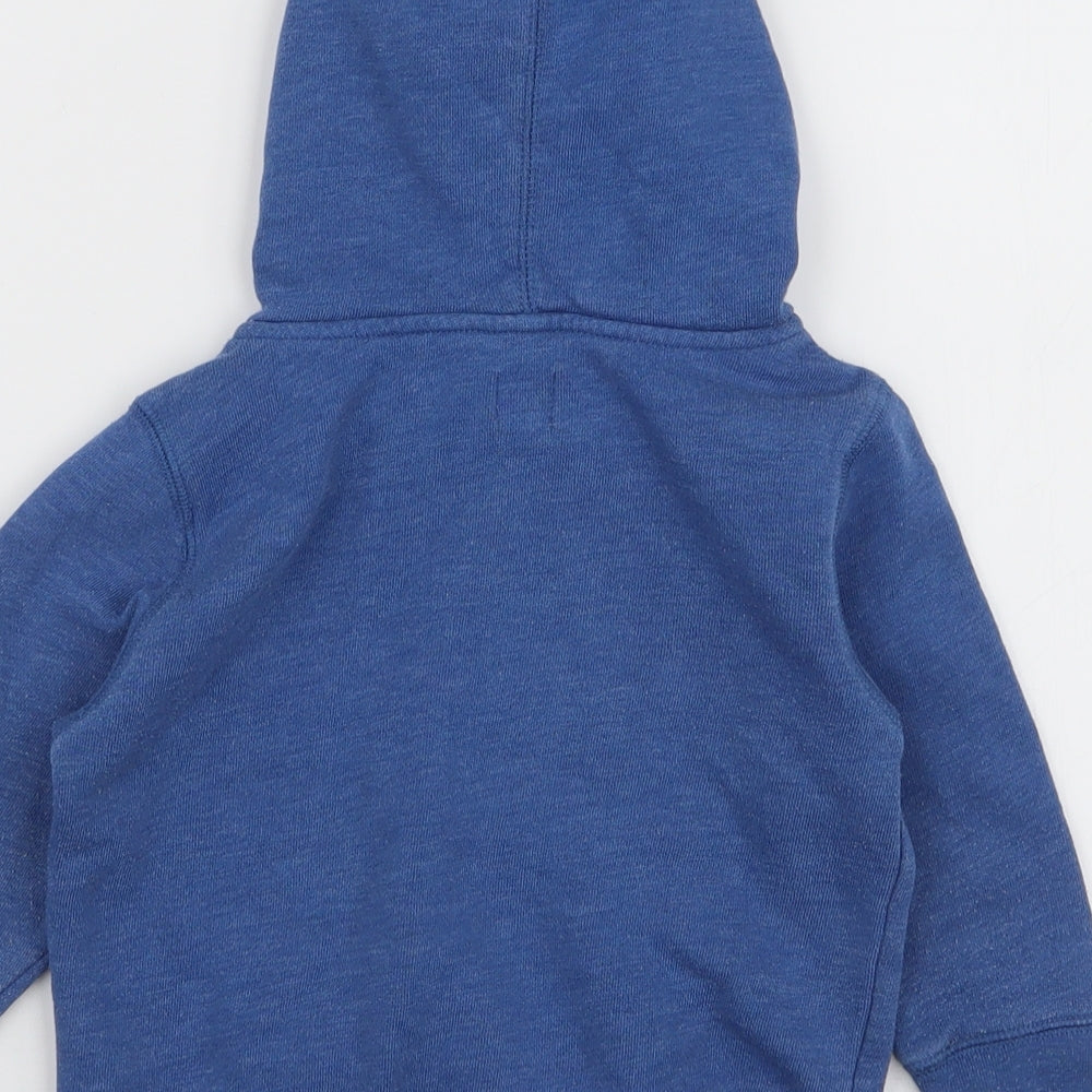 Gap Boys Blue  Cotton Pullover Hoodie Size 2 Years  Pullover