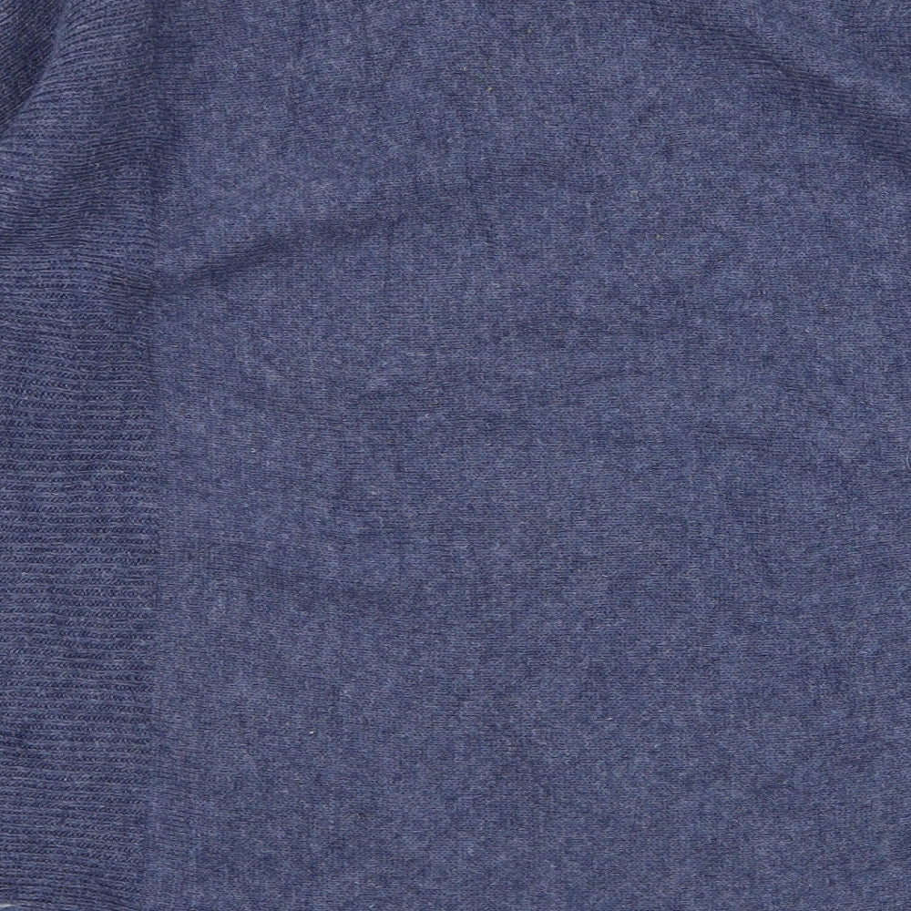 Dorothy Perkins Womens Blue Boat Neck  Polyester Pullover Jumper Size 8