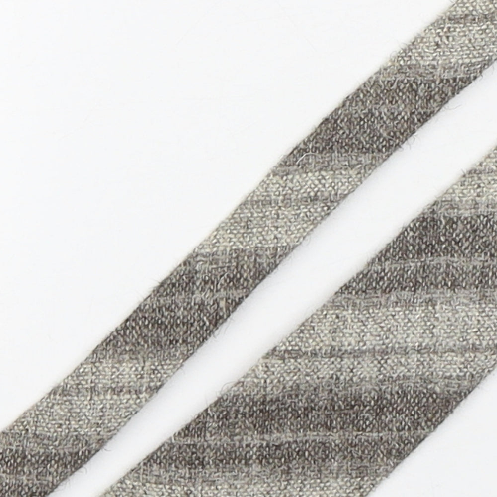 Murray Brothers  Mens Multicoloured Striped Wool Pointed Tie One Size