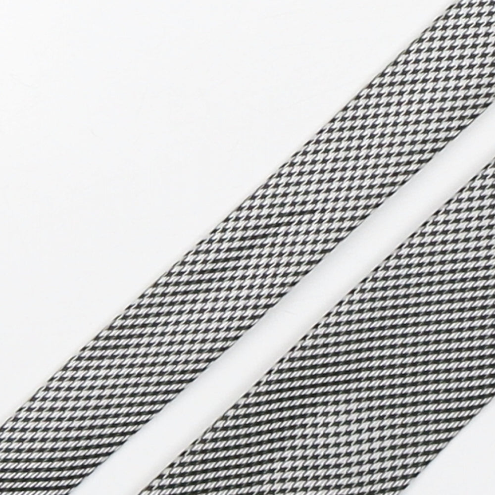 NEXT Mens Multicoloured Houndstooth Polyester Pointed Tie One Size