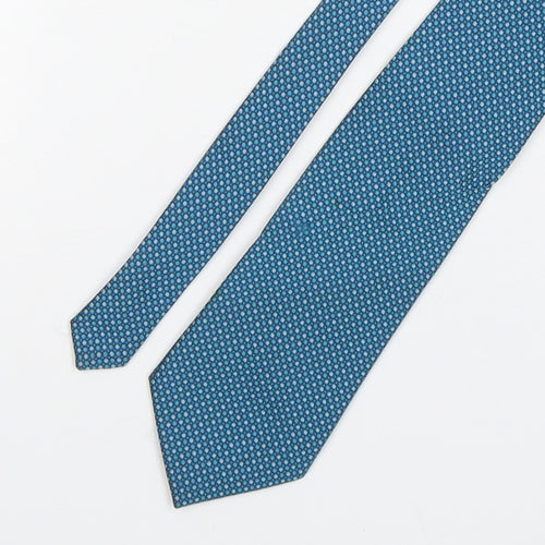 Wolsey Mens Green Polka Dot Polyester Pointed Tie One Size