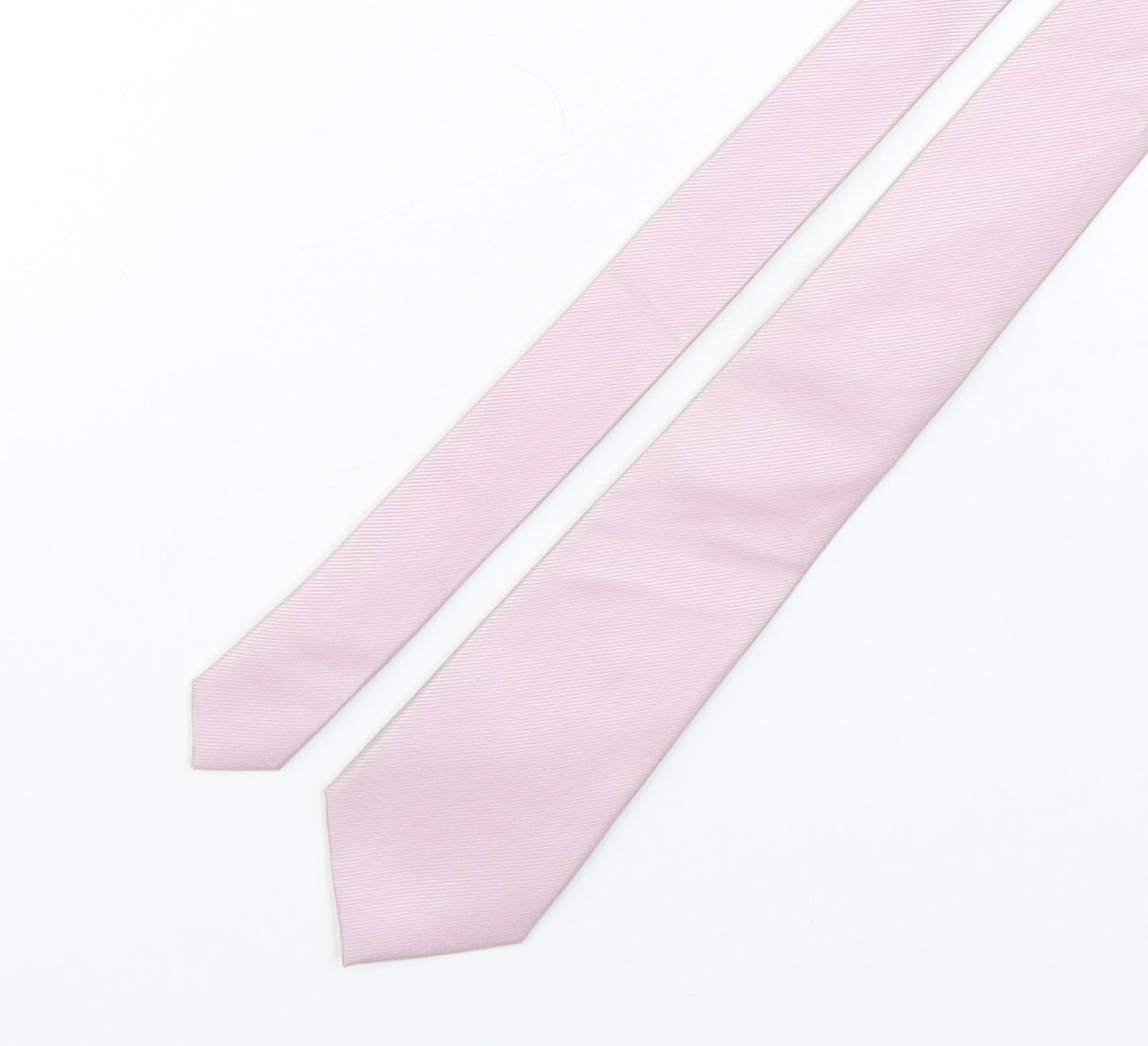 Blazer  Mens Pink Striped Silk Pointed Tie One Size