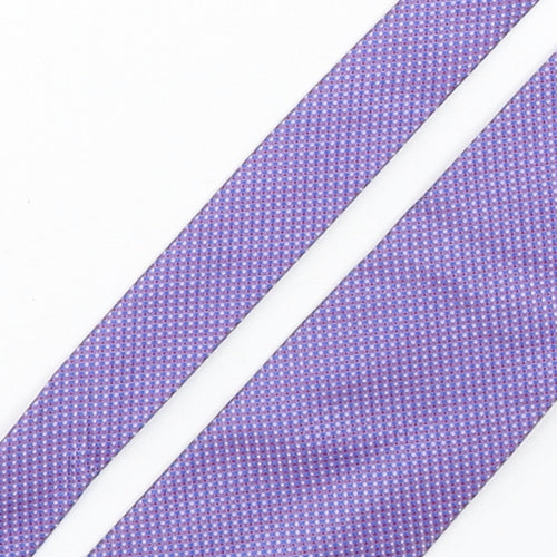 Faramman Mens Multicoloured Grenadine Silk Pointed Tie One Size