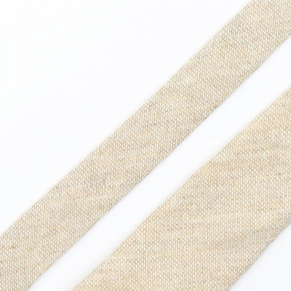 PreWorn  Mens Beige  Wool Pointed Tie One Size