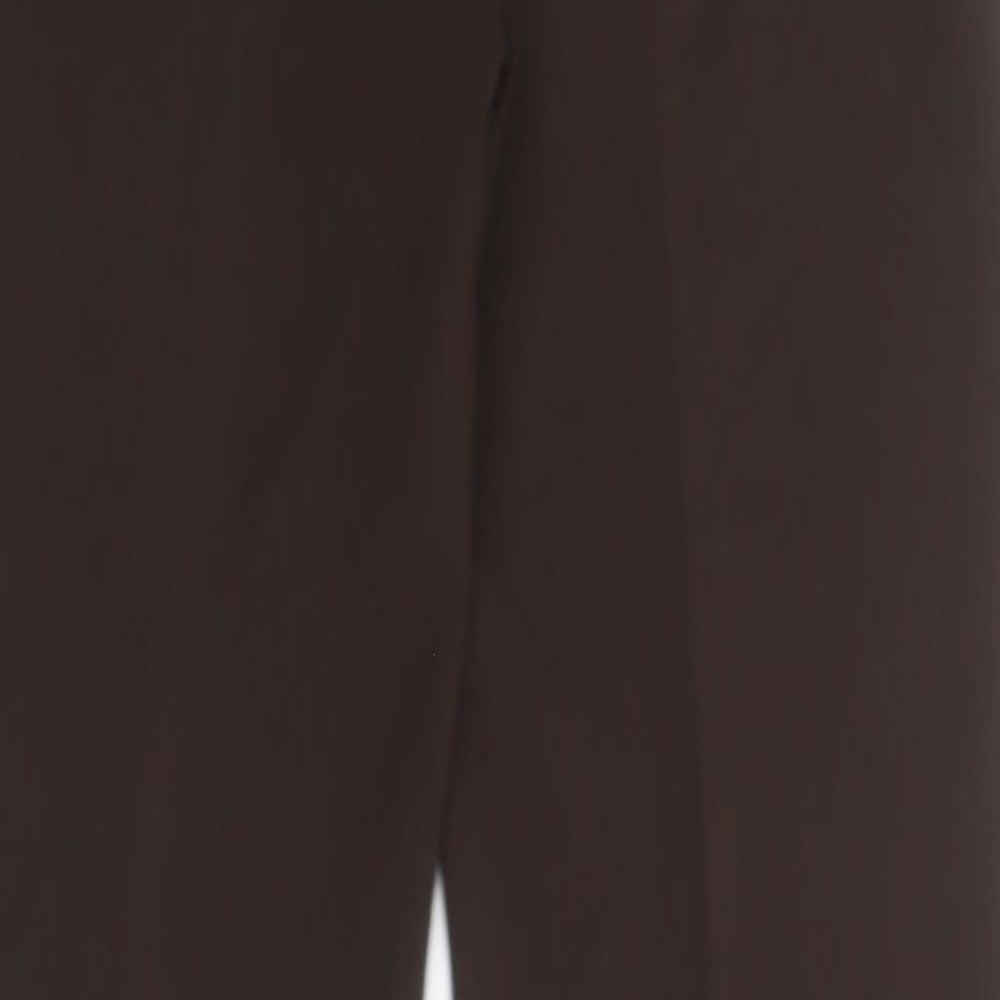 NEXT Womens Green  Polyester Dress Pants Trousers Size 8 L30 in Regular Zip