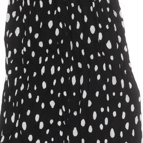 George Womens Beige Polka Dot Viscose Maxi  Size S  Off the Shoulder