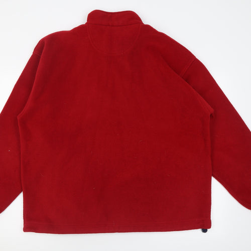 Antartex Mens Red   Jacket  Size L  Zip