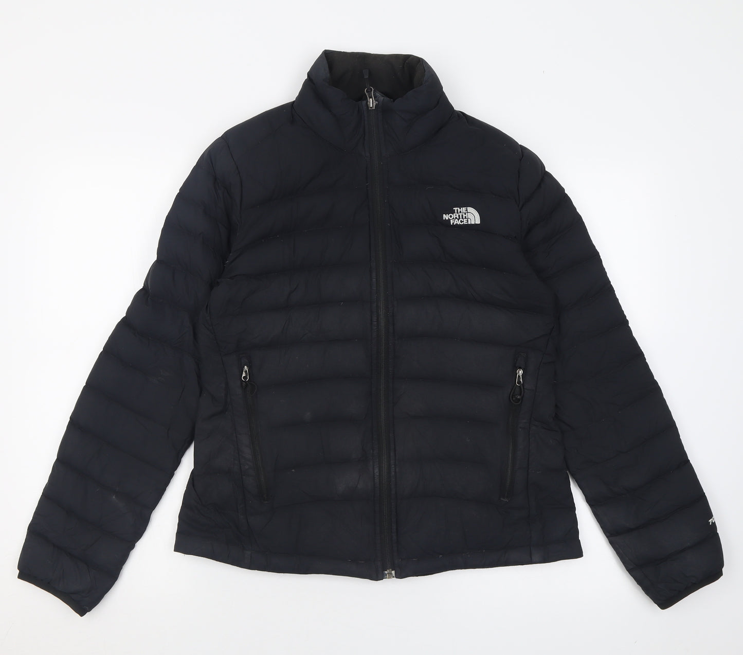 The North Face Womens Black   Puffer Jacket Jacket Size M  Zip
