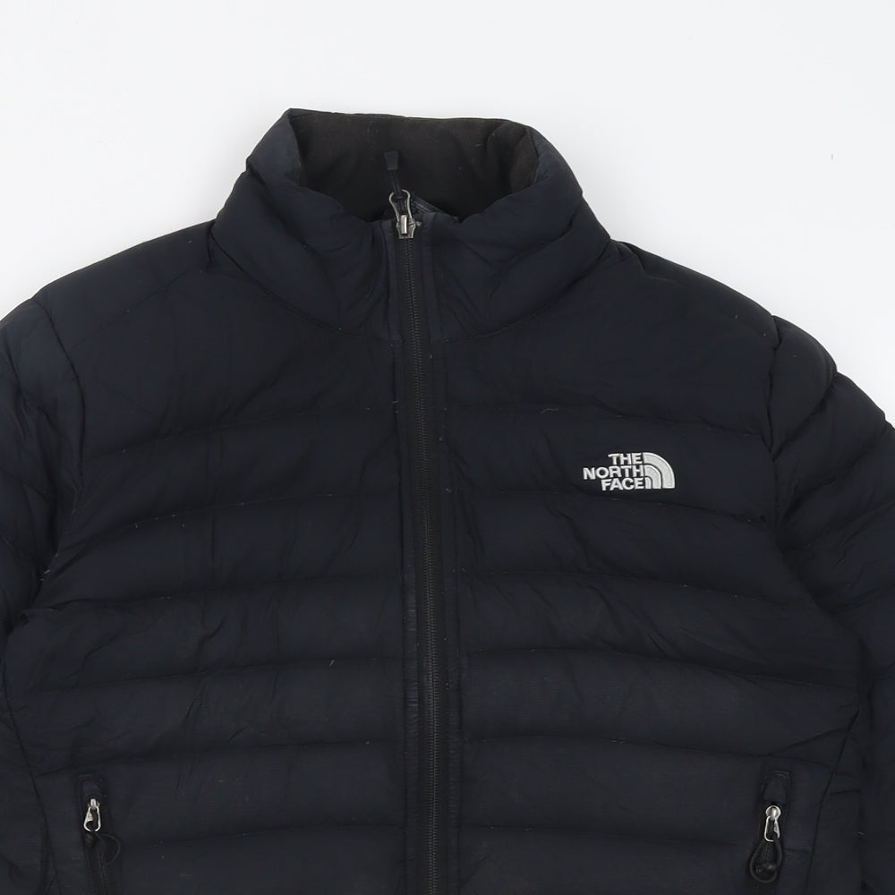 The North Face Womens Black   Puffer Jacket Jacket Size M  Zip