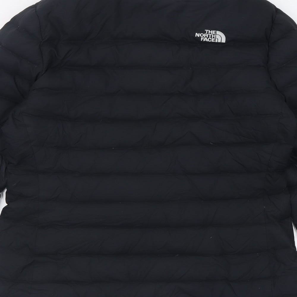 The North Face Womens Black   Puffer Jacket Jacket Size M  Zip