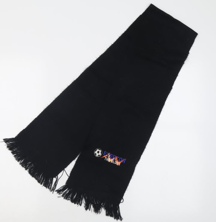 EVERTON Boys Black  Acrylic Scarf  One Size  - Everton