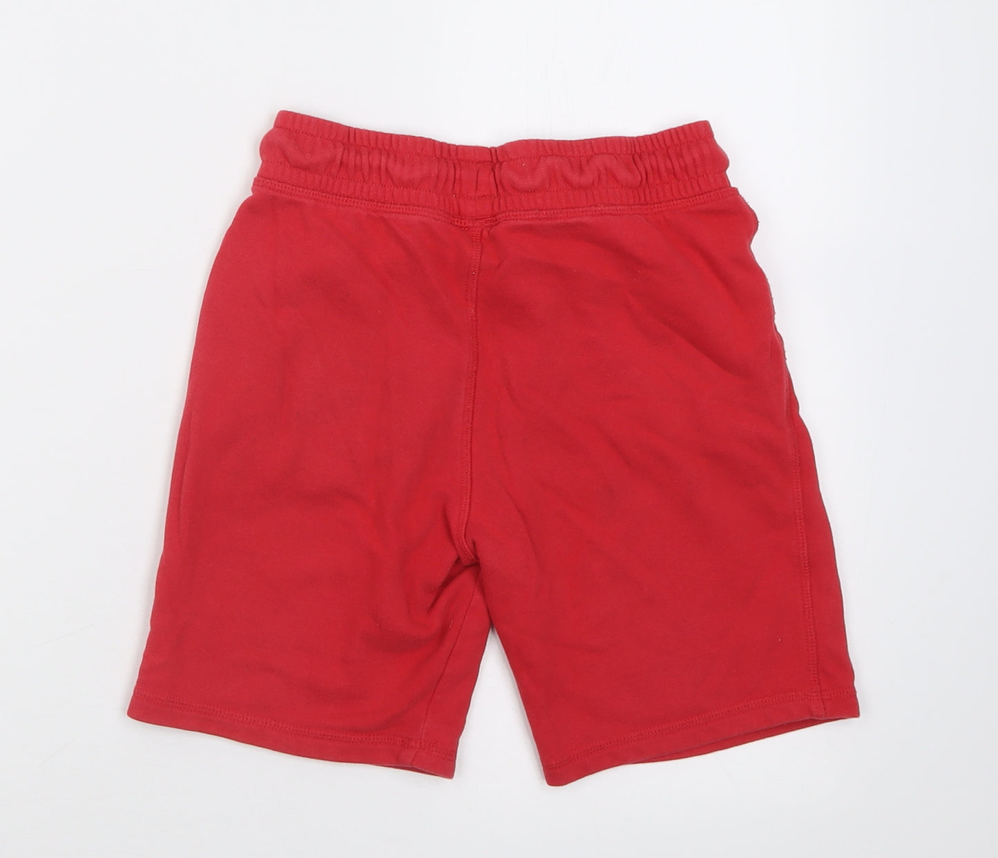 F&F Boys Red  Cotton Sweat Shorts Size 8-9 Years  Regular