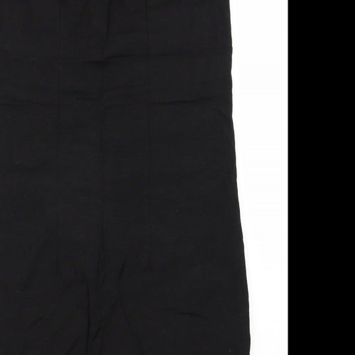 Capsule Womens Black  Viscose Shift  Size 12  Round Neck Pullover