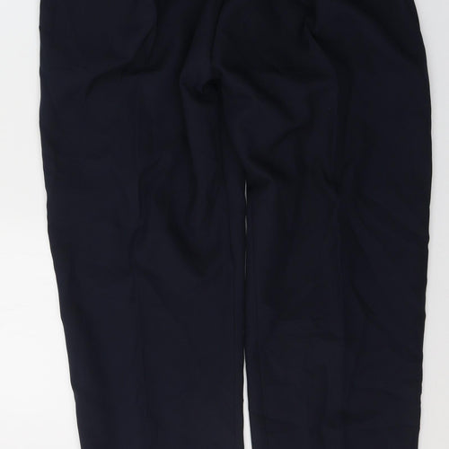 Bodywise Womens Blue  Polyester Trousers  Size 18 L30 in Regular