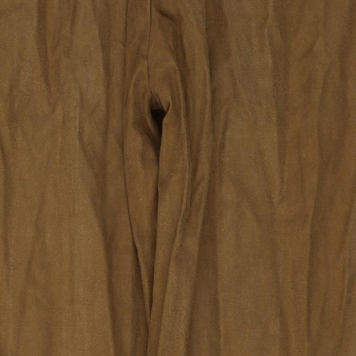 Charles Tyrwhitt Mens Brown  Cotton Trousers  Size 40 in L32 in Regular Button