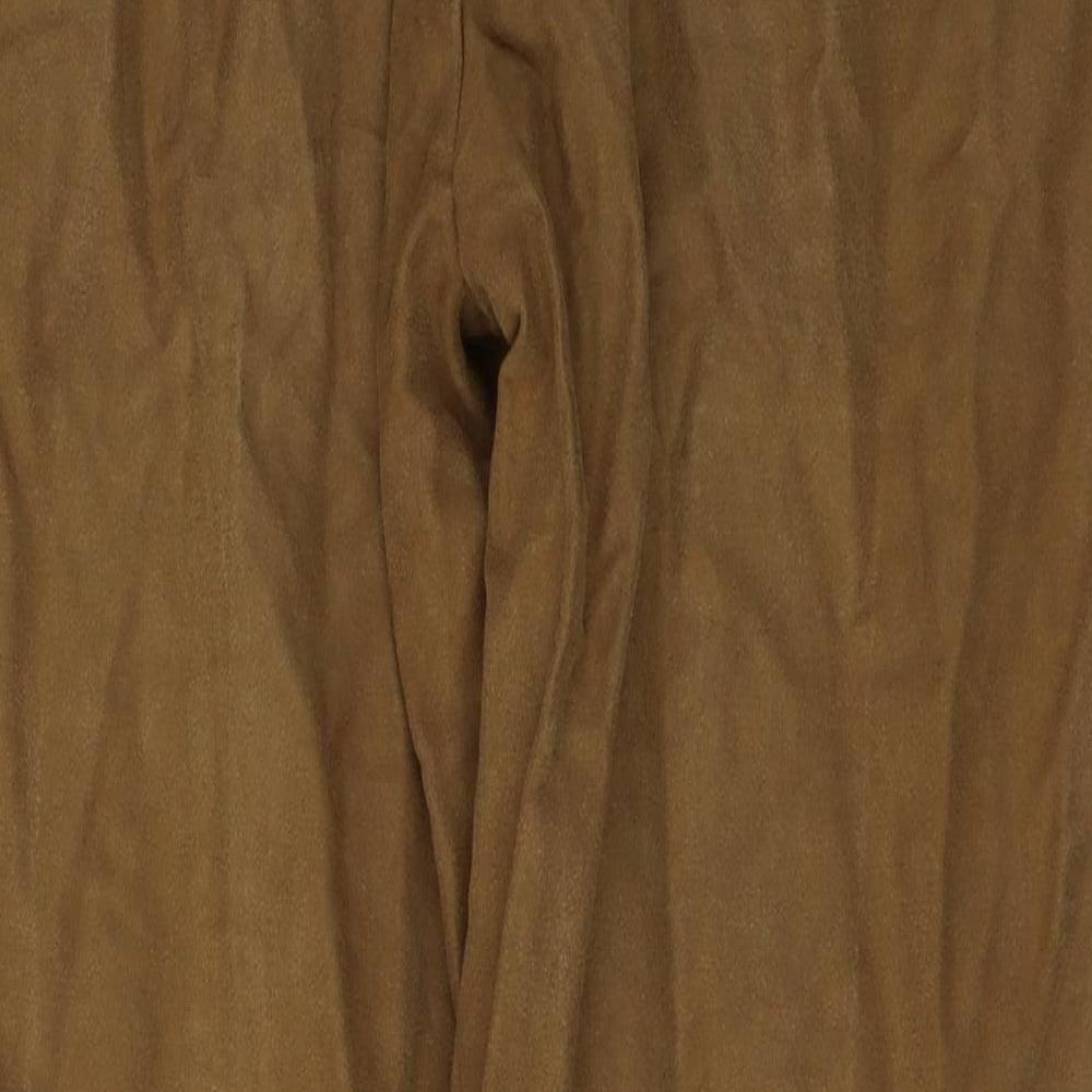 Charles Tyrwhitt Mens Brown  Cotton Trousers  Size 40 in L32 in Regular Button