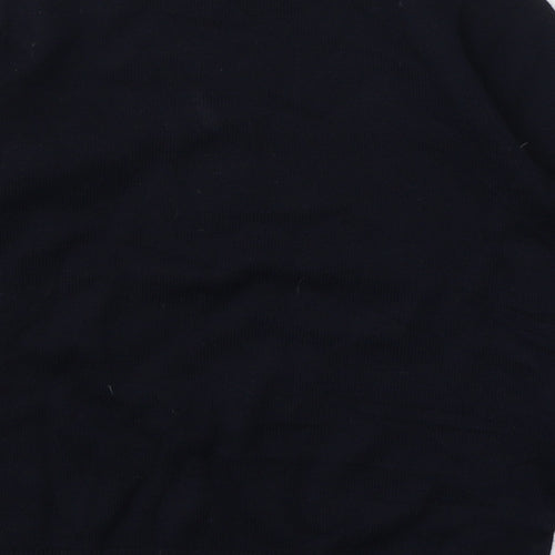 Desert Lily Girls Blue  Acrylic Basic Casual Size 9 Years Round Neck Pullover