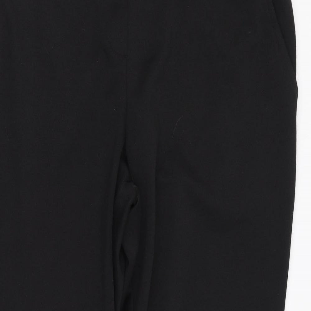Vida Vi Womens Black  Polyester Carrot Leggings Size 16 L29 in