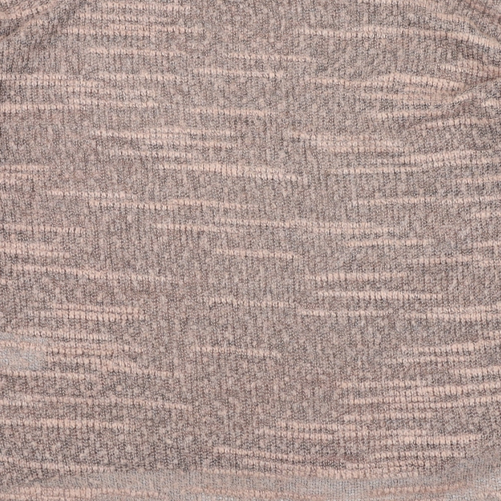 New Look Womens Pink Round Neck  Polyester Pullover Jumper Size 8