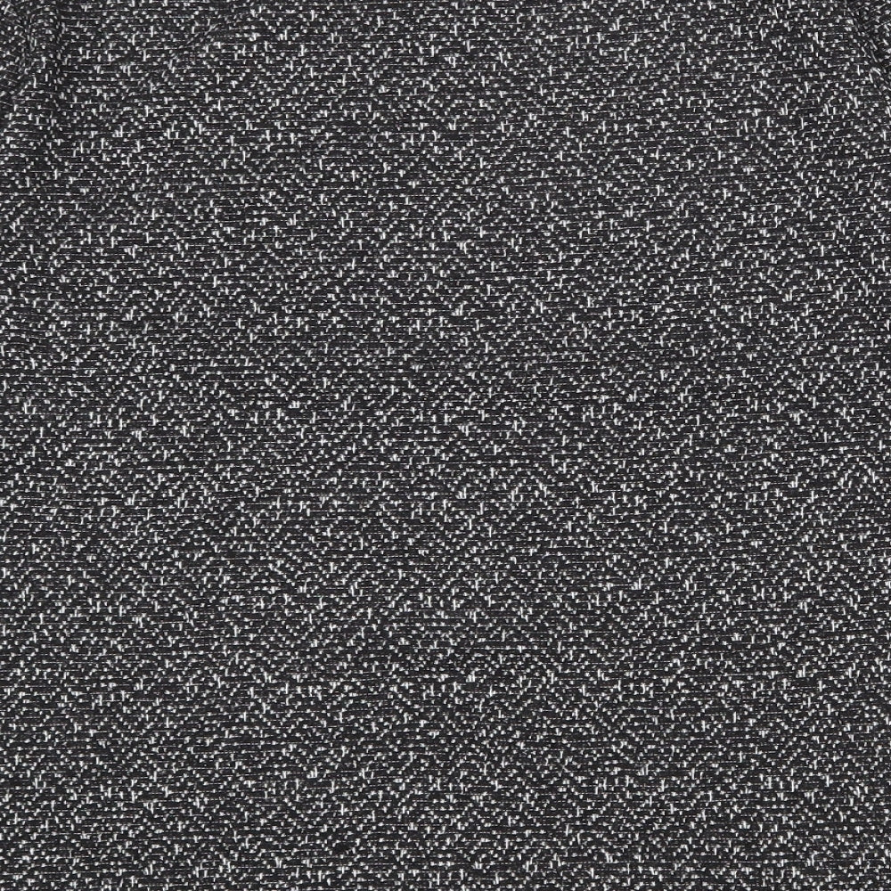 Papaya Womens Grey Round Neck  Polyester Pullover Jumper Size 10