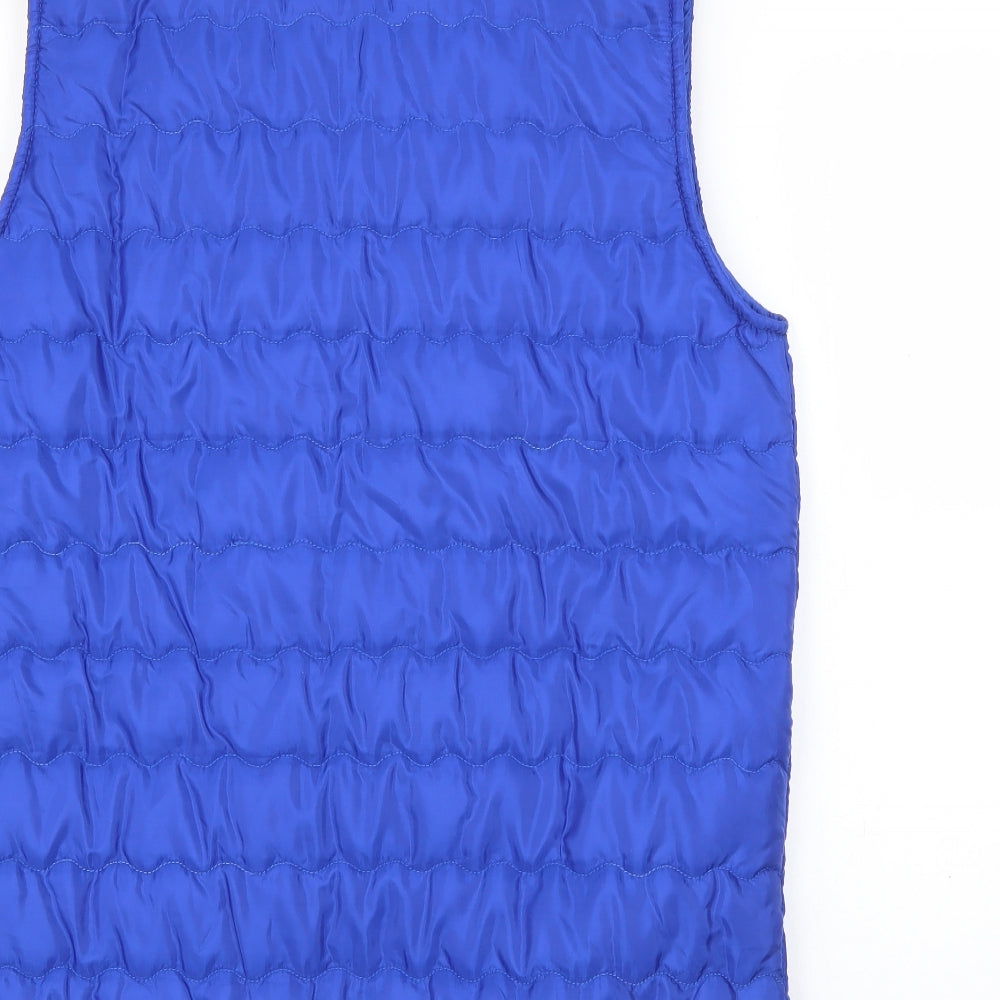 Aviator London Womens Blue   Gilet Coat Size S  Zip