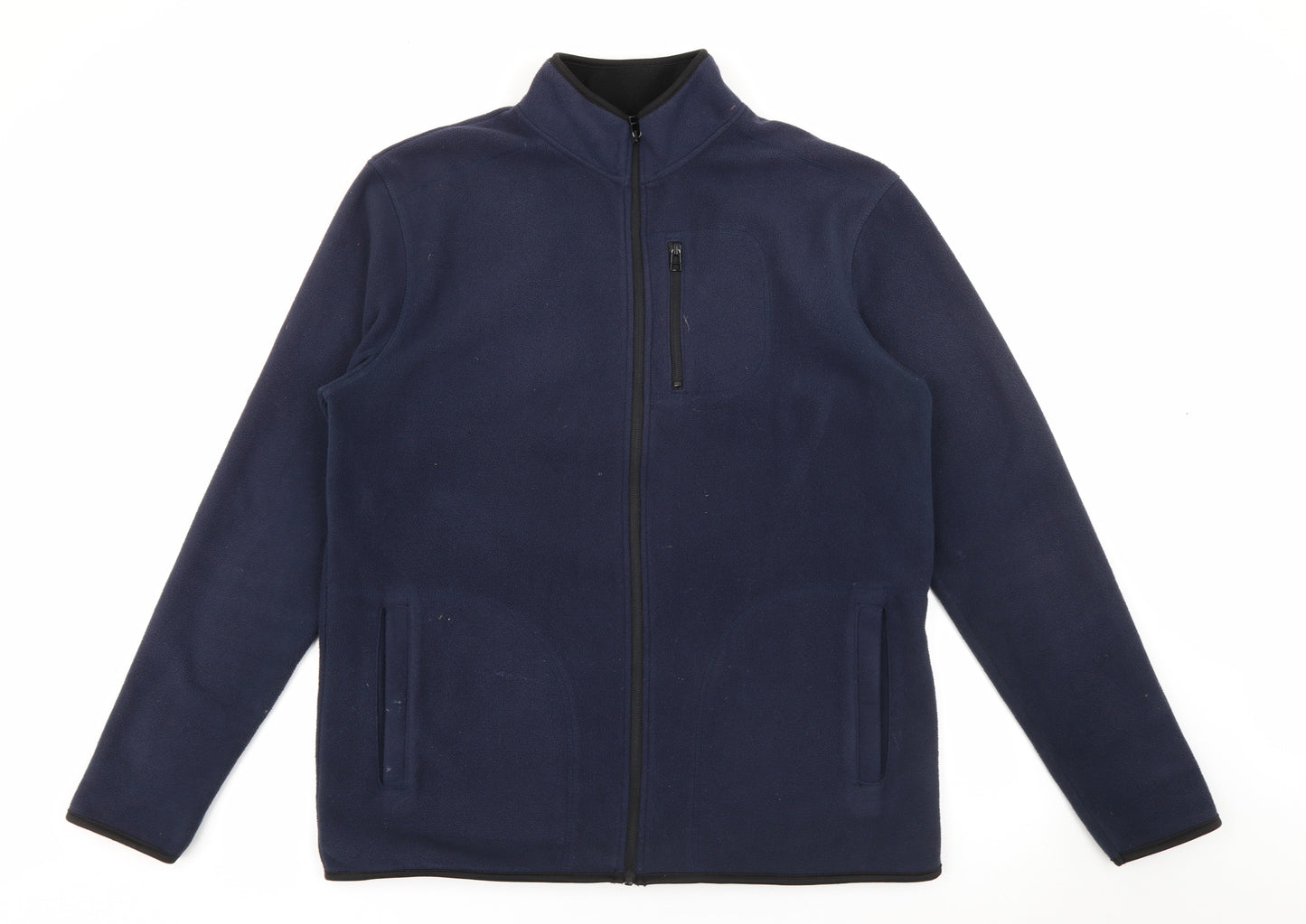 F&F Mens Blue   Jacket  Size L  Zip