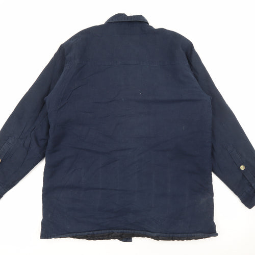 Red Ridge Mens Blue   Jacket  Size M  Button