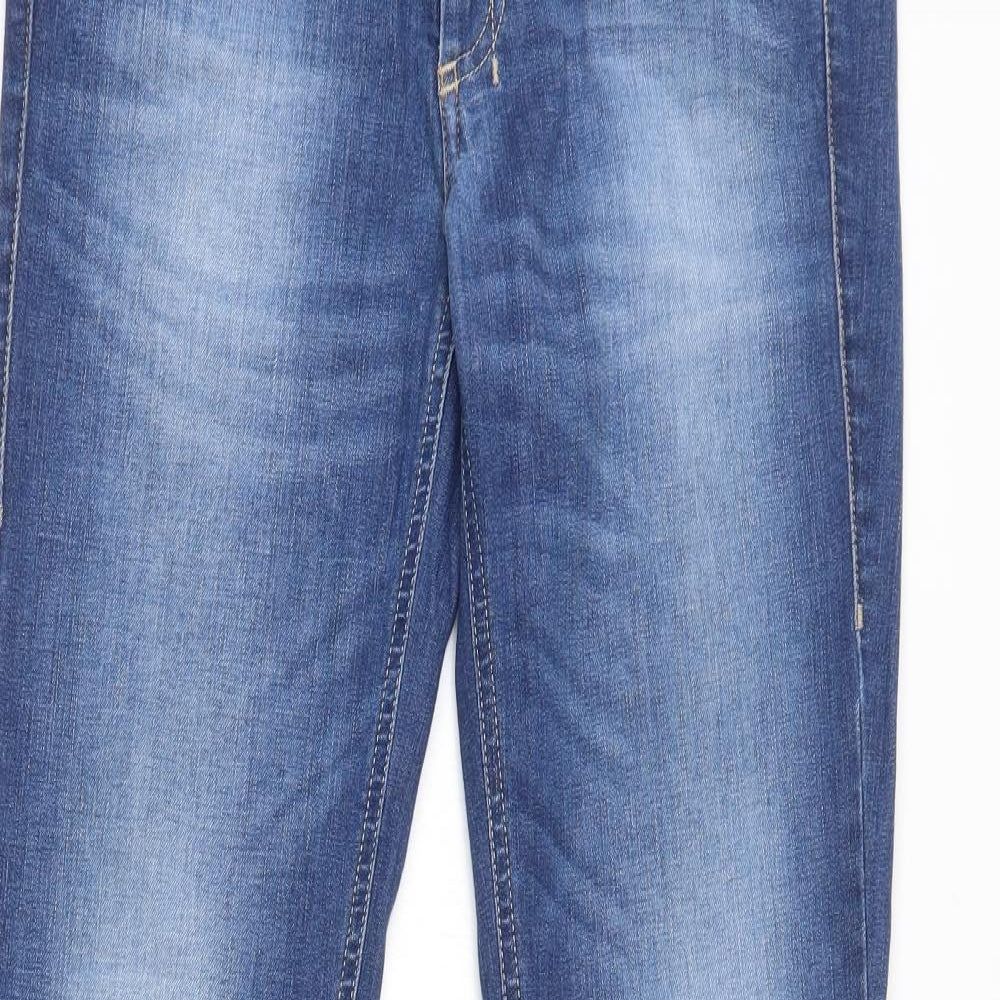 Diesel Womens Blue  Cotton Bootcut Jeans Size 28 in L32 in Slim Button