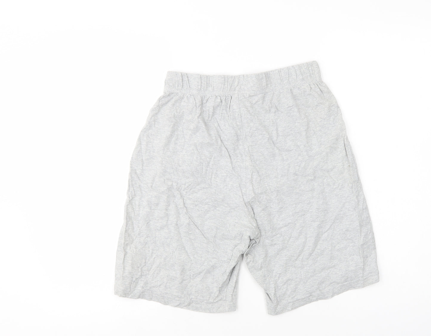 F&F Mens Grey  Cotton  Lounge Pants Size S  Drawstring