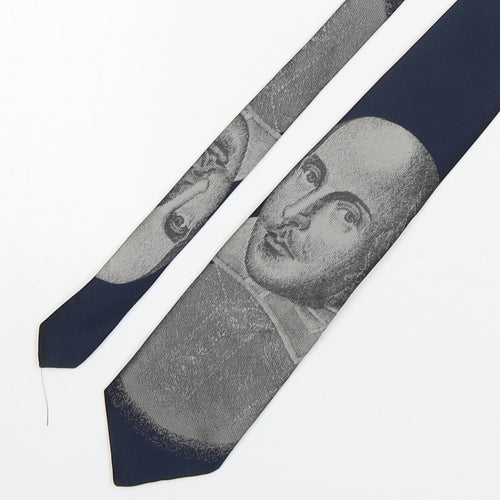 Chelsea  Mens Blue  Polyester Pointed Tie One Size - William Shakespeare