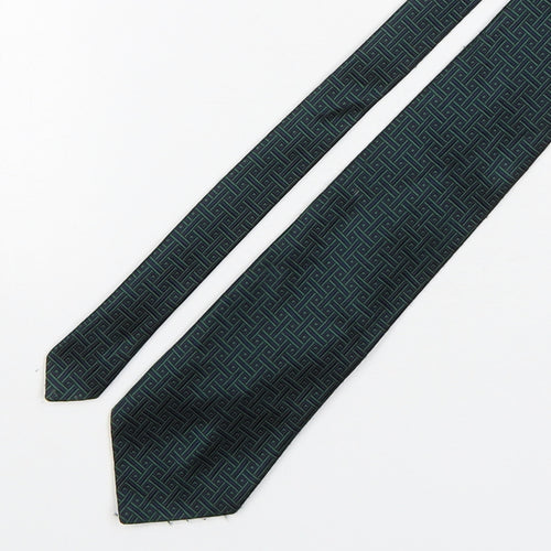 Marks and Spencer Mens Multicoloured Geometric Polyester Pointed Tie One Size