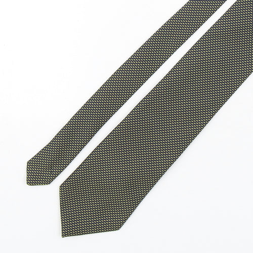 Charles  Mens Multicoloured Geometric Polyester Pointed Tie One Size